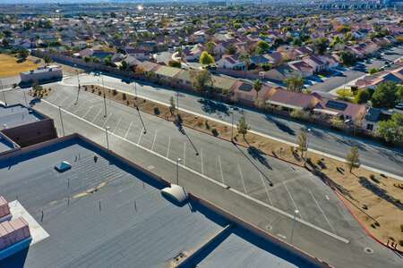 Cadwallader - Ralph L. Middle School Parking Lot - East in Las Vegas