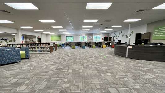 Brookwood Elementary School Media Center in Snellville