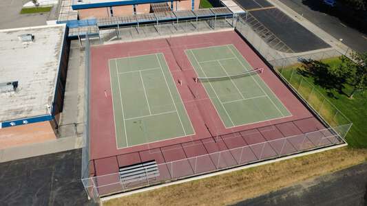 Ben F. Kolb Middle School Tennis Courts in Rialto 4
