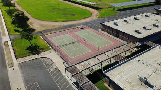 Ben F. Kolb Middle School Tennis Courts in Rialto 5