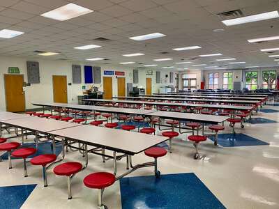 Rocky Branch Elementary School Cafeteria in Bogart