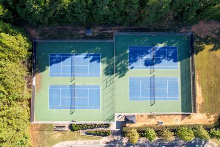 Lanier High School Tennis Courts in Sugar Hill