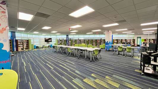 Miami Beach Nautilus Middle School Library in Miami Beach