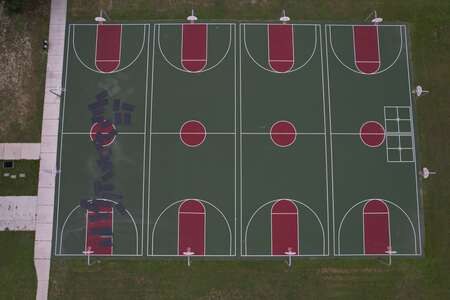 Chasco Middle School Outdoor Basketball Courts in Port Richey