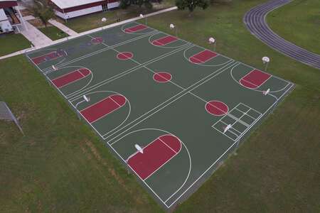 Chasco Middle School Outdoor Basketball Courts in Port Richey