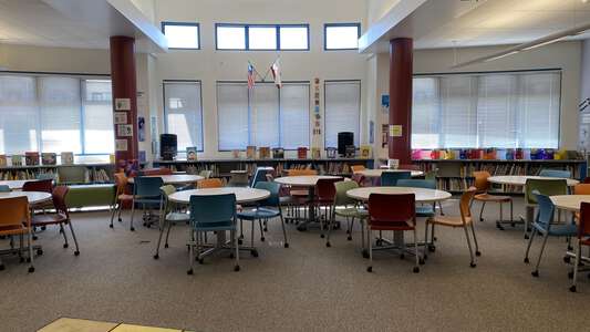 Eaton Elementary School Library in Cupertino
