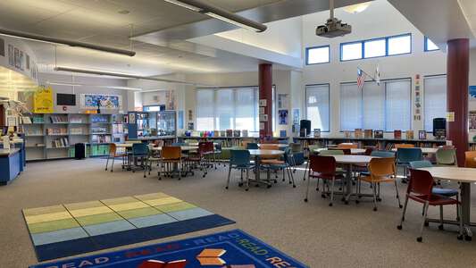 Eaton Elementary School Library in Cupertino