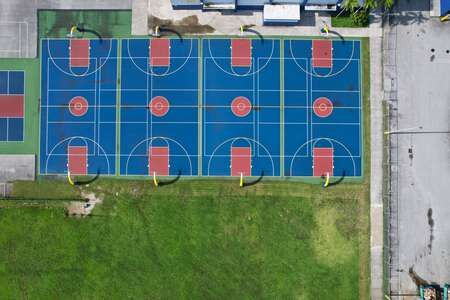Outdoor Basketball Courts
