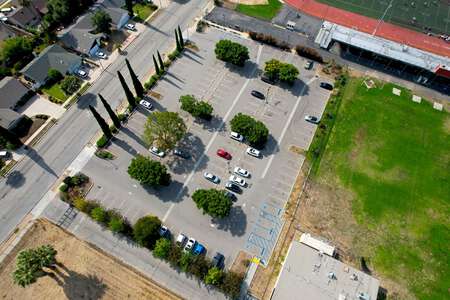 Simi Valley High School Parking Lot - Stadium in Simi Valley