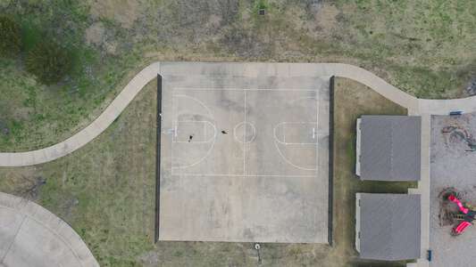 Achziger Elementary School Outdoor Basketball Courts in Mesquite