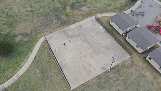 Achziger Elementary School Outdoor Basketball Courts in Mesquite