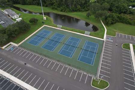 Land O’ Lakes High School Tennis Courts in Land O' Lakes