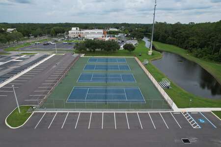 Land O’ Lakes High School Tennis Courts in Land O' Lakes