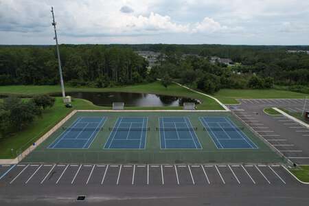 Land O’ Lakes High School Tennis Courts in Land O' Lakes