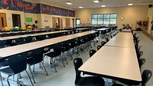 McGee's Crossroads Elementary School Cafeteria in Angier