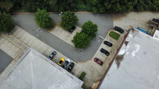 Daniel McLaughlin Therrell High School Parking Lot - Back Side in Atlanta 2