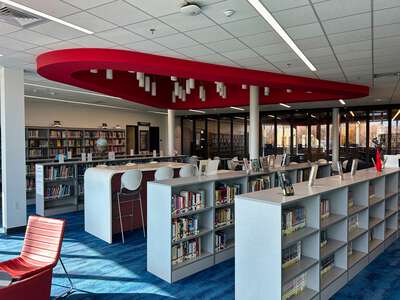 Amon Carter-Riverside High School Library in Fort Worth