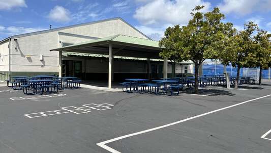 Burbank Elementary School Lunch Arbor in San Diego