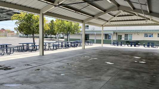 Burbank Elementary School Lunch Arbor in San Diego