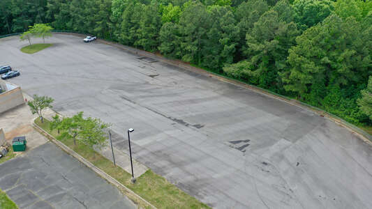 Southwest Elementary School Parking Lot - Rear in Durham
