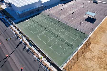 Gunderson - Barry and June Middle School Tennis Courts in Las Vegas 2