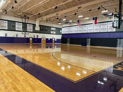 Gus Garcia Young Men's Leadership Academy Main Gym in Austin