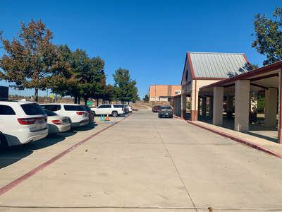 Prairie View Elementary School Parking Lot in Rhome