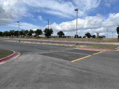 Blackland Praire Elementary School Parking Lot - Back Lot in Round Rock