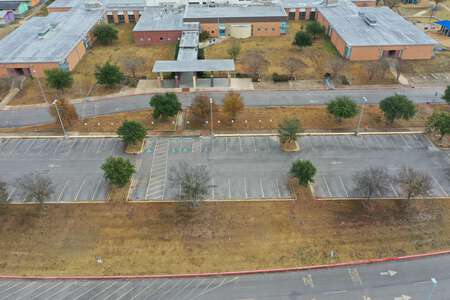 Blazier Primary School Parking Lot in Austin