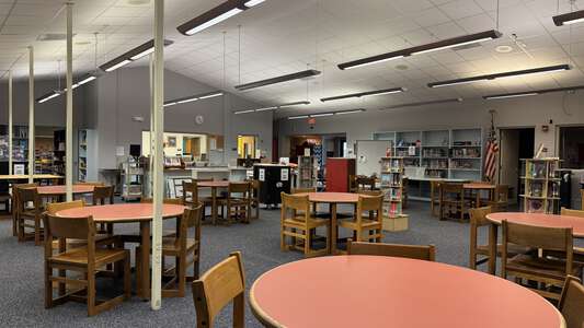 Pasco Middle School Library in Dade City