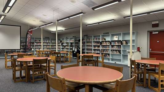 Pasco Middle School Library in Dade City