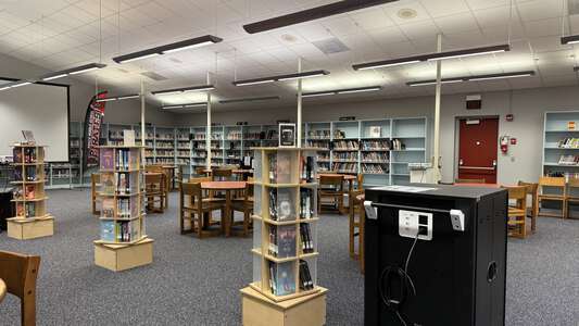 Pasco Middle School Library in Dade City
