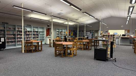 Pasco Middle School Library in Dade City