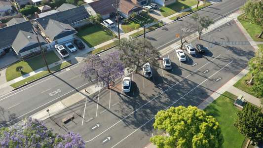 Handy Elementary School Parking Lot - Side in Orange
