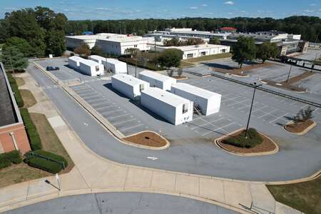 Camp Creek Elementary School Parking Lot - Side in Lilburn
