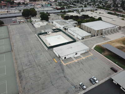 Bassett High School Outdoor Basketball Courts in La Puente
