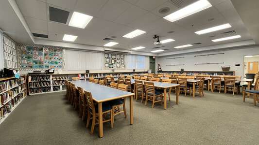 Odessa Elementary School Library in New Port Richey