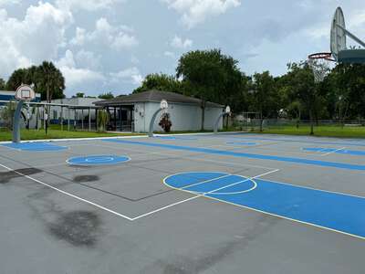 Kendale Lakes Elementary School Outdoor Basketball Courts in Miami
