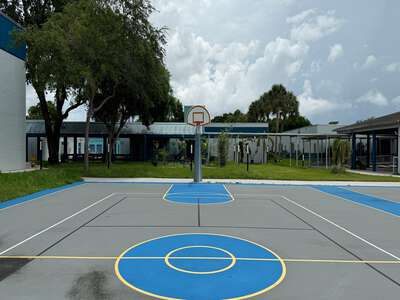 Kendale Lakes Elementary School Outdoor Basketball Courts in Miami