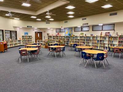 Nye Elementary School Library in San Diego