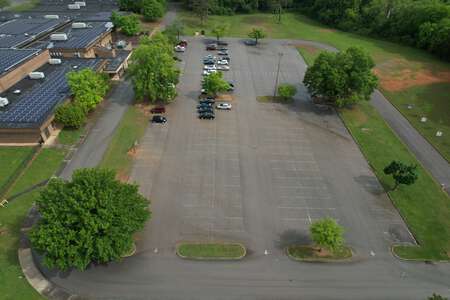 Bearden Middle School Parking Lot - Back in Knoxville