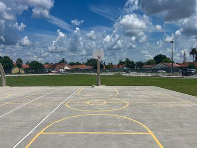 Ethel Koger Beckham K-8 Center Outdoor Basketball Courts in Miami 3