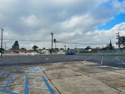 Gilbert Elementary School Parking Lot in Garden Grove