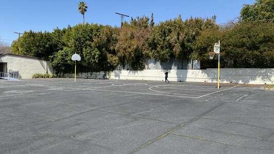 Focus Point Academy Outdoor Basketball Courts in Altadena