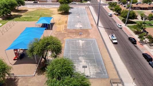 Lowell Elementary School Outdoor Basketball Courts in Phoenix