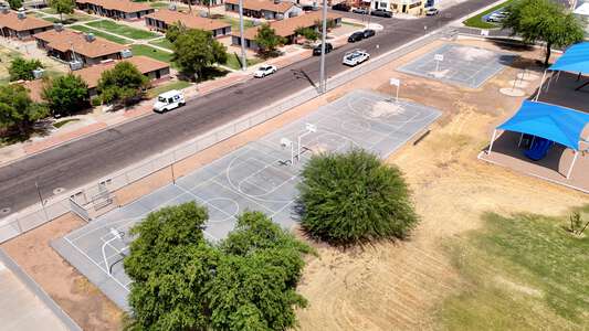 Lowell Elementary School Outdoor Basketball Courts in Phoenix