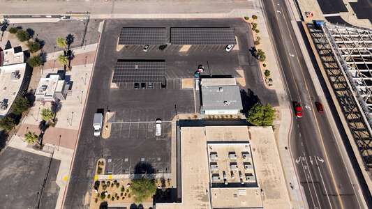 Palm Springs High School Parking Lot - Football in Palm Springs 2