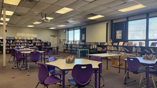 Rollingwood Elementary School Media Center in Oklahoma City 3