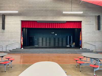 Madison Meadows Middle School Cafeteria Stage in Phoenix