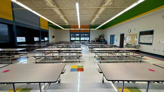 Lawrence Elementary School Cafeteria in Wichita